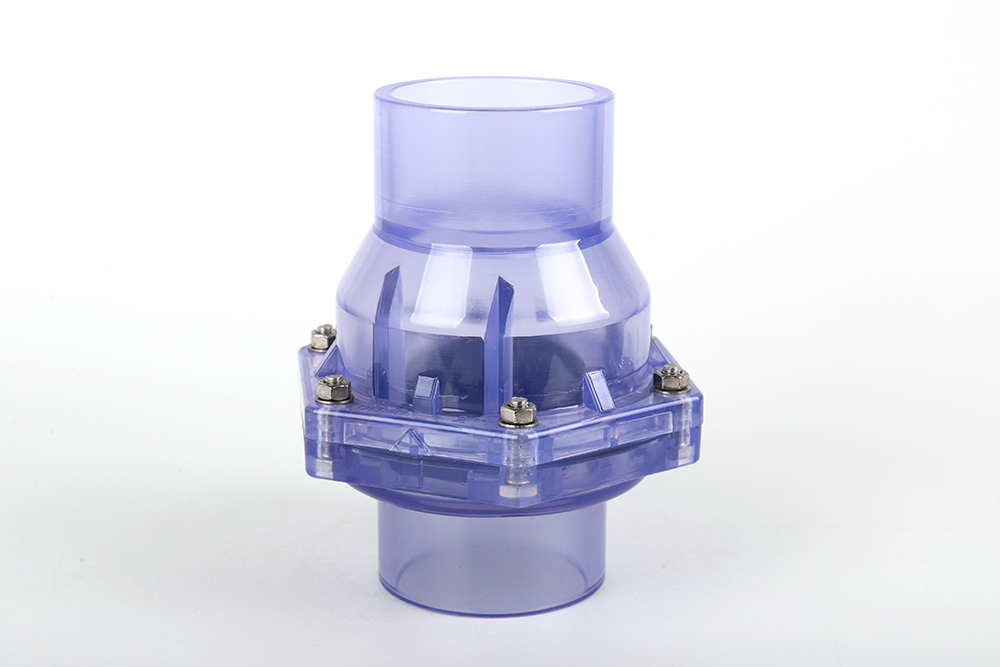 伍家岗透明翻板式止回阀